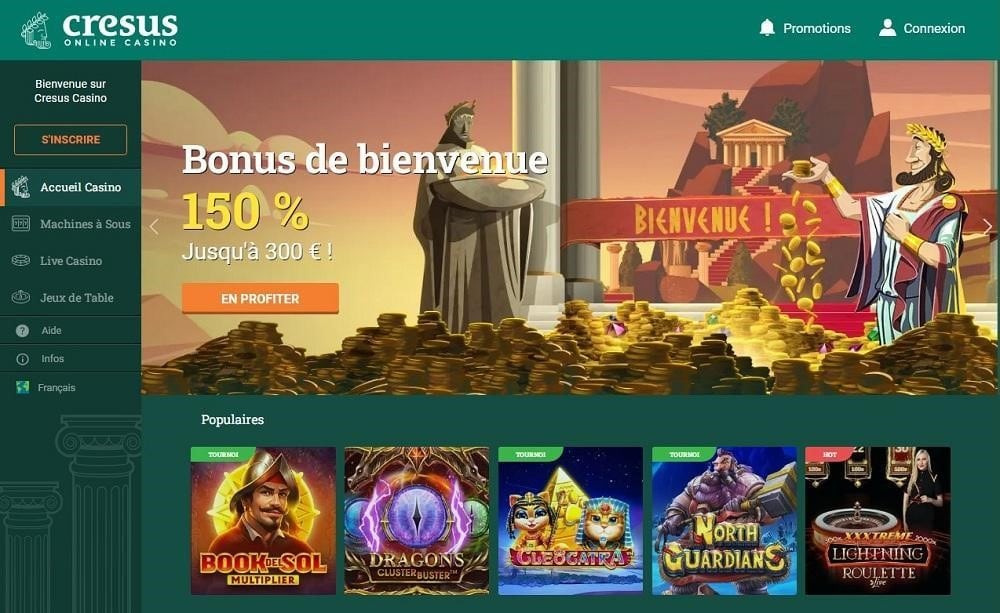 Les bonus Cresus Casino : Découvrez les meilleures offres du moment